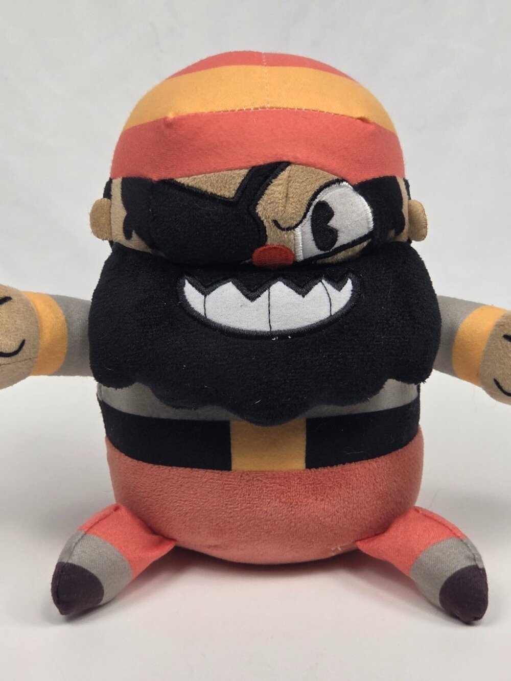 Funko Cuphead Captain Brineybeard 9" Plush Stuffed Doll Video Game Toy 2018